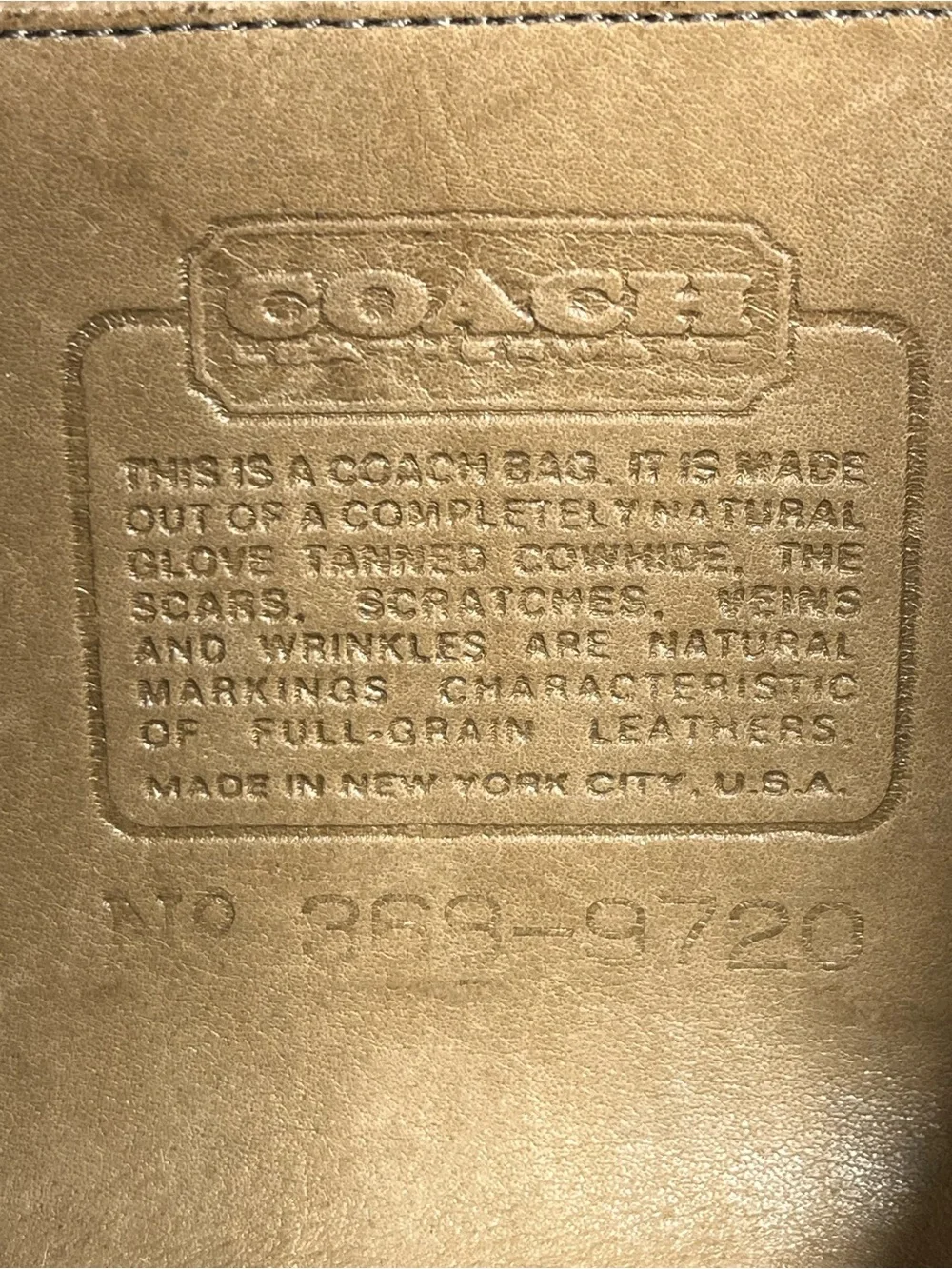 Coach used see